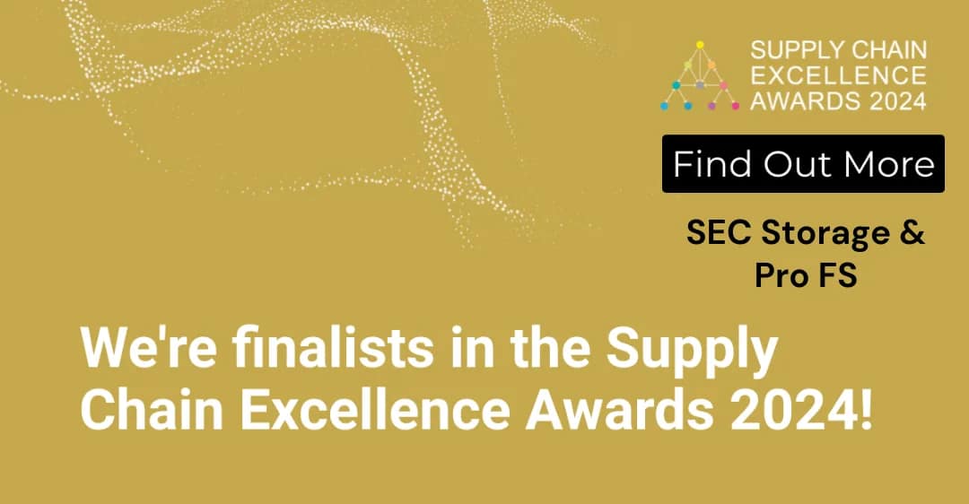 Supply Chain Excellence Awards logo with laurel motif and text