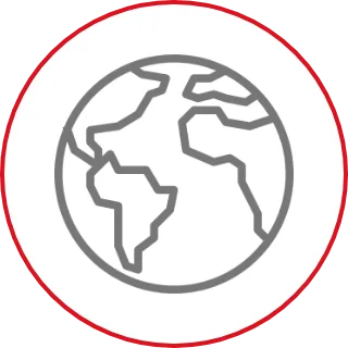 3pl logistics company"Global Network" icon
